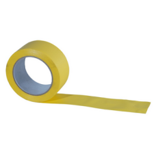 PVC Tape gul rillet 50 mm